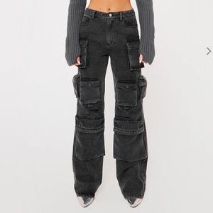Luxe to Kill Denim Cargo Pants